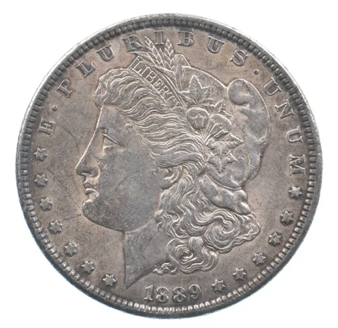 Better 1889 Morgan Silver Dollar - 90% US Coin - Nice Coin *530