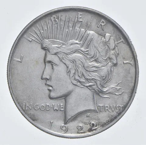 1922 Peace Silver Dollar Estate Coin Collection *265