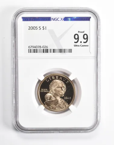 2005-S Sacagawea $1 Proof 9.9 UCAM NGC X NGCX