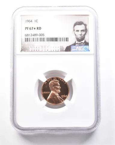 1964 Lincoln Memorial Cent PF67* STAR RD NGC *7805