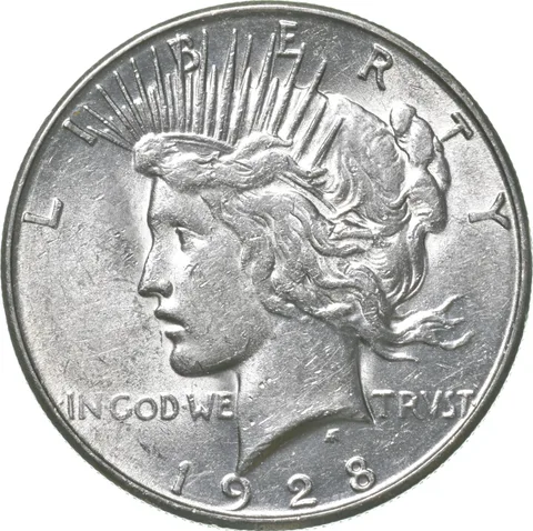 1928-S Peace Silver Dollar *3189