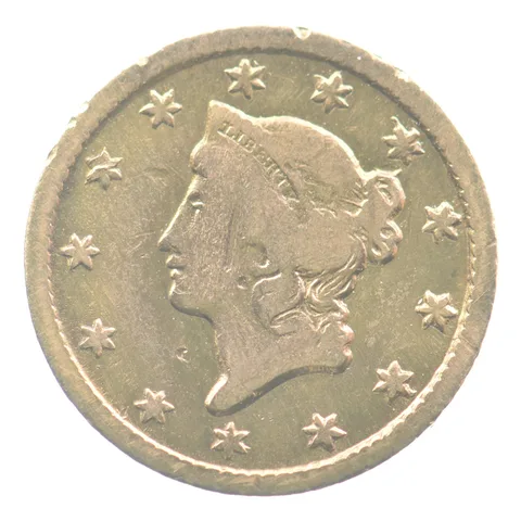 1853-O $1 Liberty Head Gold Dollar *3884