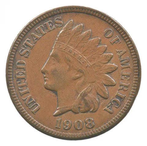 1908-S Indian Head Cent *0850
