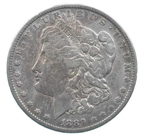 Early - 1889 Morgan Silver Dollar - 90% US Coin *906