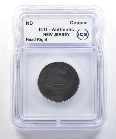 ND New Jersey Copper Head Right Authentic ICG *7785