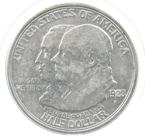 1923 Monroe Doctrine Centennial Commemorative Half Dollar *0660