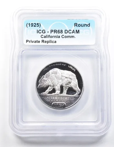 1925 California Half Dollar PR68 ICG Museum Gallery Strike a1272
