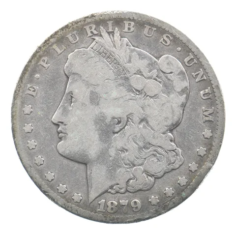 1879-CC Morgan Silver Dollar *4219