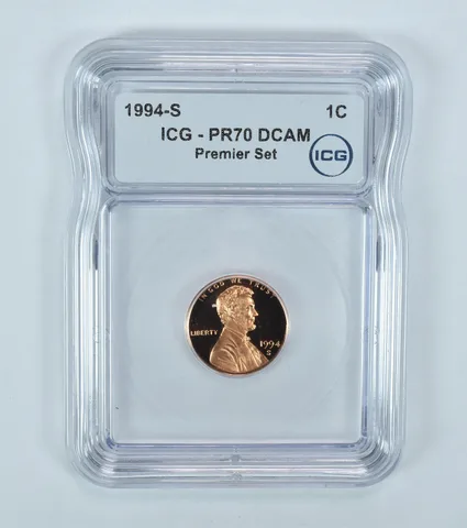 1994-S Lincoln Memorial Cent Premier Set PR70 DCAM ICG
