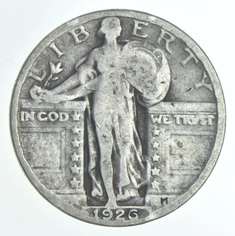 1926 (P) Standing Liberty Quarter AC Average Circ (1 coin)