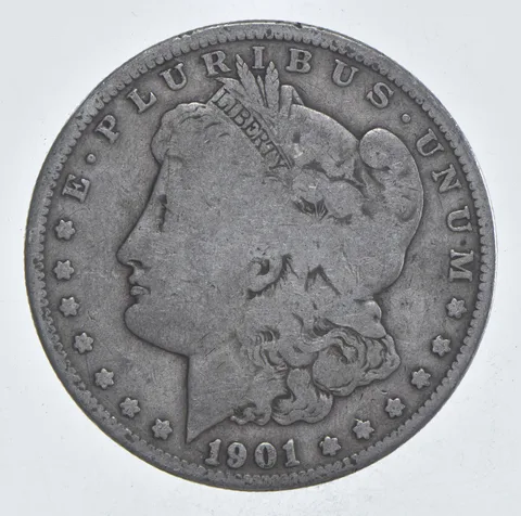 Early - 1901-O Morgan Silver Dollar - 90% US Coin *005
