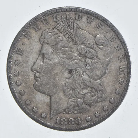 Early - 1883 Morgan Silver Dollar - 90% US Coin *916