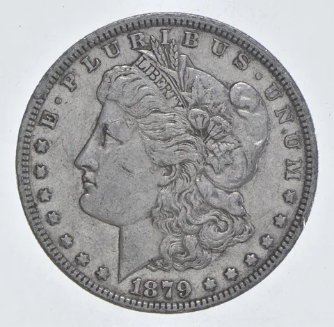 Better 1879 Morgan Silver Dollar - 90% US Coin - Nice Coin *467