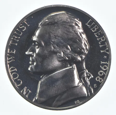 1968-S Jefferson Nickel Proof