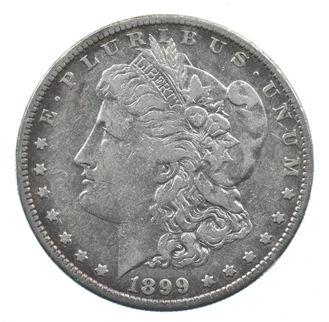 Early - 1899-S Morgan Silver Dollar - 90% US Coin *891