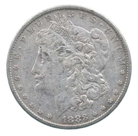 Early - 1883 Morgan Silver Dollar - 90% US Coin *907