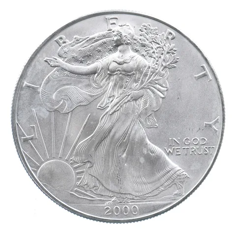 Better Date 2000 American Silver Eagle 1 Troy Oz .999 Fine Silver *663