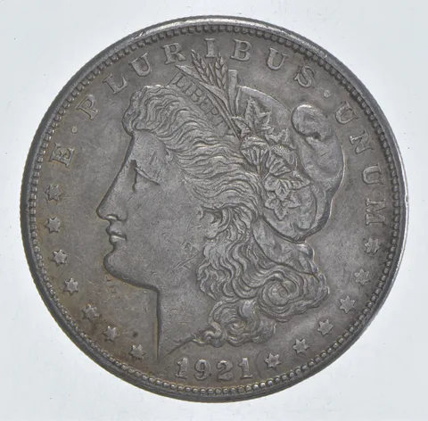 1921-S Morgan Silver Dollar - Last Year Issue 90% $1 Bullion *507