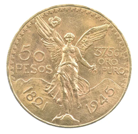 1945 Mexico 50 Pesos Gold Libertad *5078