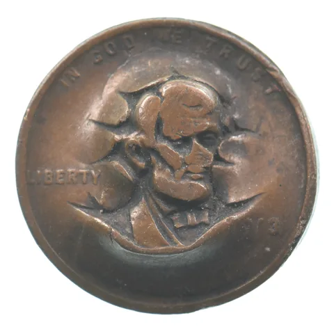 Lincoln Cent Punch Out Pattern Token *5057