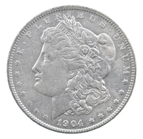 Better 1904-O Morgan Silver Dollar - 90% US Coin - Nice Coin *636