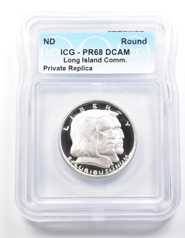 1936 Long Island Half Dollar PR68 ICG Museum Gallery Strike *1253