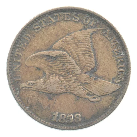 1858 Flying Eagle Cent *4498