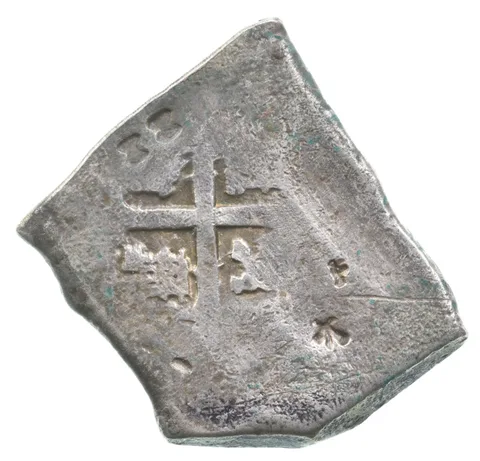 1715 Mexico 8 Reales Shipwreck Coin Treasure Fleet Coin 26.6g a9626