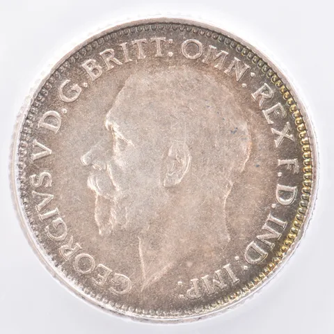 1929 Great Britain 6 Pence AU55 ICG Beautiful Tone *1933