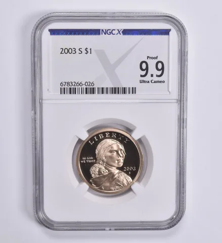 2003-S Sacagawea $1 Proof 9.9 UCAM NGC X NGCX
