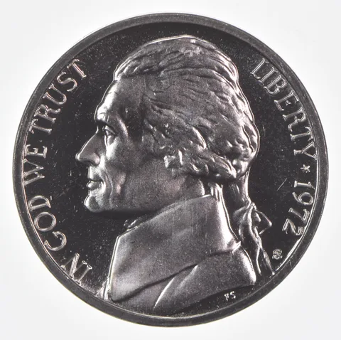 1972-S Jefferson Nickel Proof