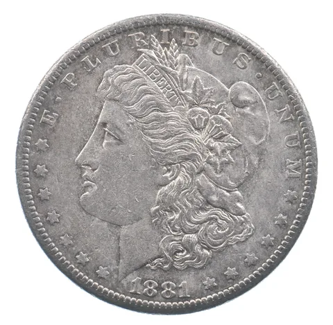 Better 1881-S Morgan Silver Dollar - 90% US Coin - Nice Coin *572