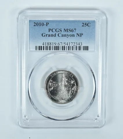2010-P Washington Quarter ATB Grand Canyon MS67 PCGS
