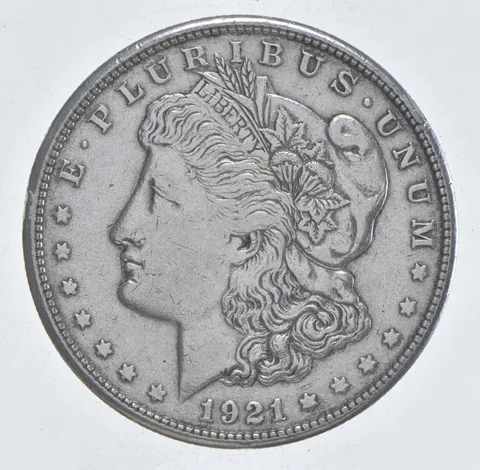 1921-S Morgan Silver Dollar - Last Year Issue 90% $1 Bullion *524