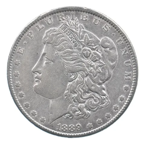 Better 1889 Morgan Silver Dollar - 90% US Coin - Nice Coin *649