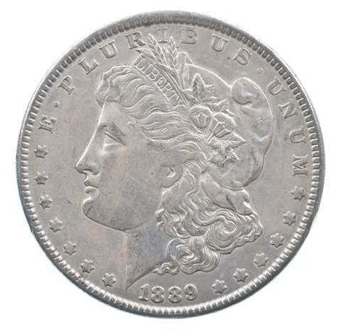 Better 1889 Morgan Silver Dollar - 90% US Coin - Nice Coin *637