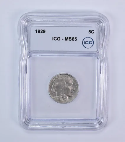 1929 Indian Head Buffalo Nickel MS65 ICG *7947