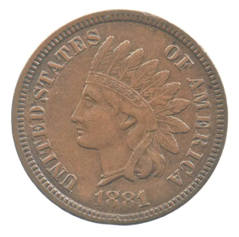 1881 Indian Head Cent *4125