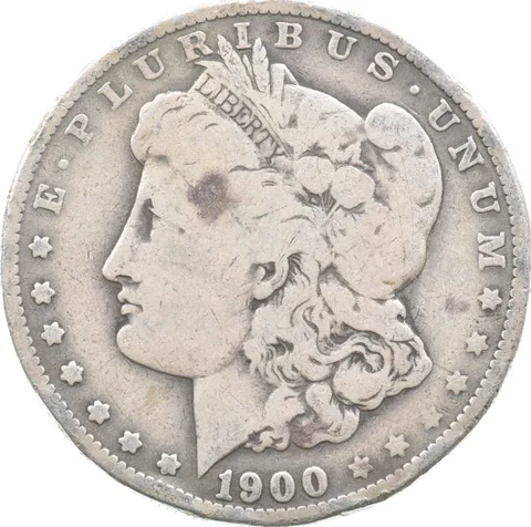 1900-O/CC Morgan Silver Dollar O Over CC *5844