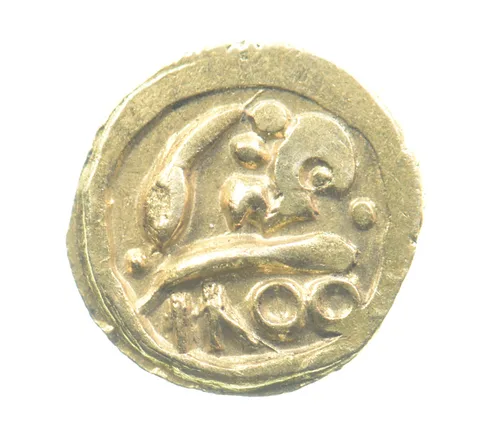 India-Cochin, Fanam, Gold Coin, ND. *2293