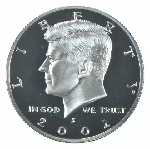 2002-S Kennedy Half Dollar Proof 90% Silver