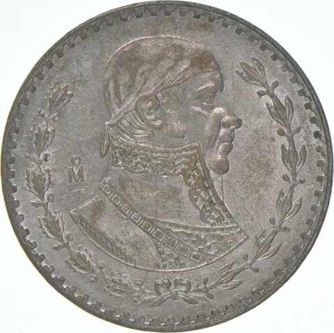 1958 Mo Mexico 1 Peso BU