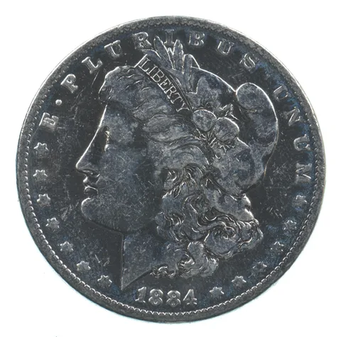 Early - 1884 Morgan Silver Dollar - 90% US Coin *767