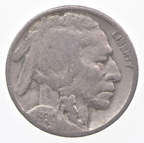 1930 (P) Indian Head Buffalo Nickel Average Circ