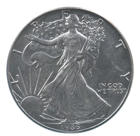 Better Date 1986 American Silver Eagle 1 Troy Oz .999 Fine Silver *594