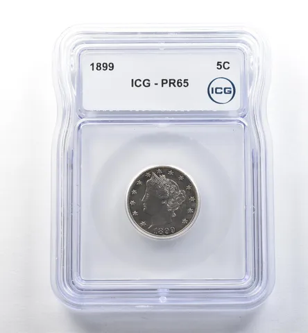 1899 Liberty V Nickel PR65 ICG PQ *2656