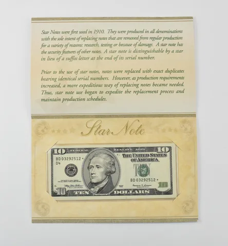 1999 $10 FRN Star Note Green Seal *0381