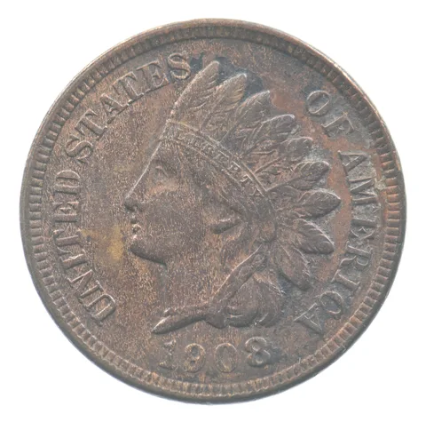 1908 Indian Head Cent *9353