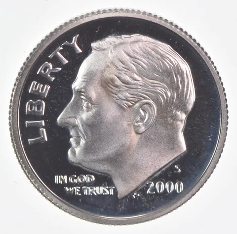 2000-S Roosevelt Dime Proof 90% Silver