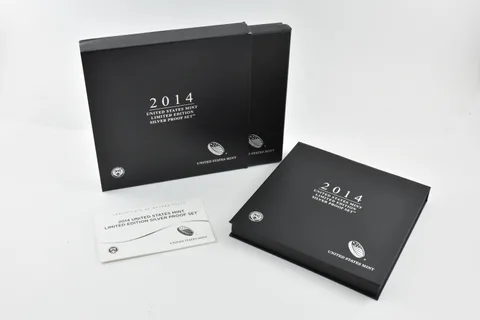 OGP 2014 Limited Edition Silver Proof Set BOX & COA - NO COINS